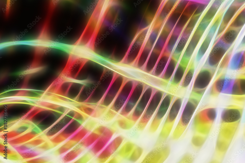 Abstract multicolored fractal neon background. Abstract multicolored fractal neon background.