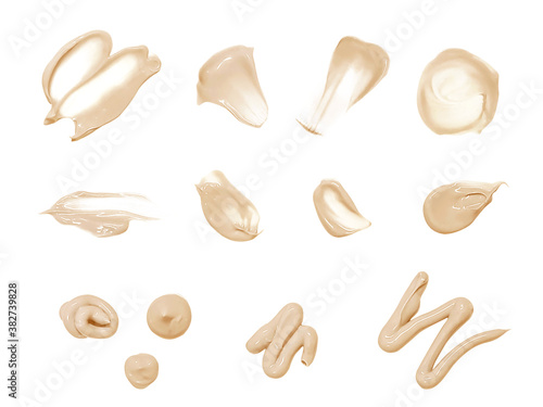 リキッドファンデーションのテクスチャ