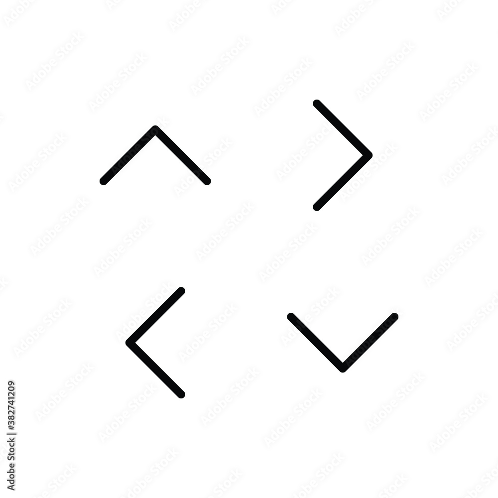 Up, Right, Down, Left Arrow Icon Logo Illustration Vector Isolated. Arrow and Navigation Icon-Set. Suitable for Web Design, Logo, App, and UI. Editable Stroke and Pixel Perfect. EPS 10. Up, Right, Down, Left Arrow Icon Logo Illustration Vector Isolated. Arrow and Navigation Icon-Set. Suitable for Web Design, Logo, App, and UI. Editable Stroke and Pixel Perfect. EPS 10.