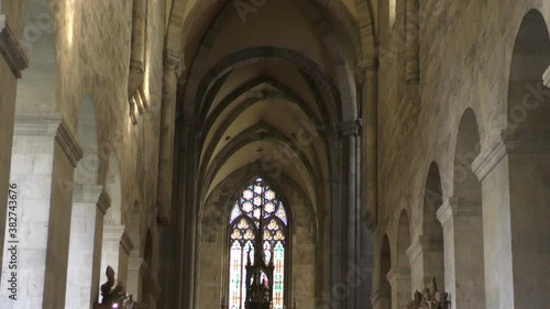 Heiligenkreuz Abbey near Vienna inside cathedral photo