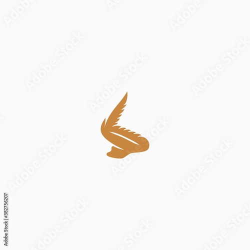 chicken wing vector