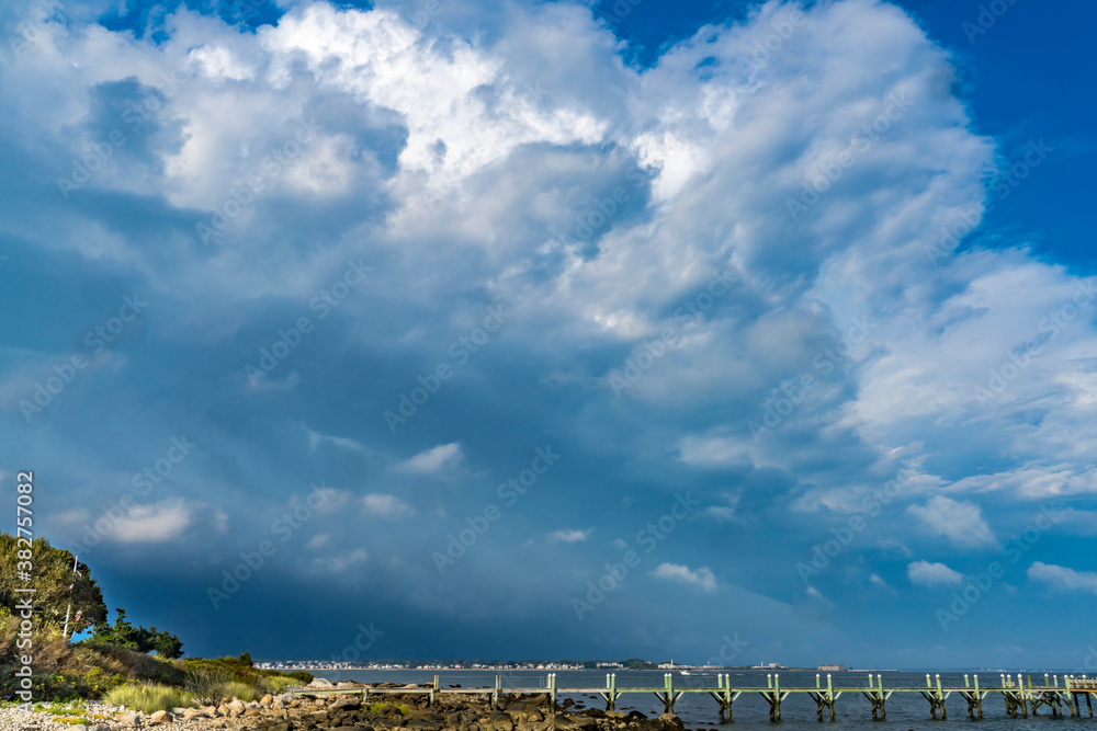 Storm Coming Padanaram Dartmouth Massachusetts