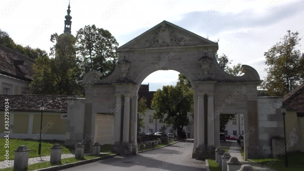 Abbey of the Holy Cross is a Cistercian monastery in Vienna woods. It is the oldest continuously occupied Cistercian monastery in the world. Abbey of the Holy Cross is a Cistercian monastery in Vienna woods. It is the oldest continuously occupied Cistercian monastery in the world.