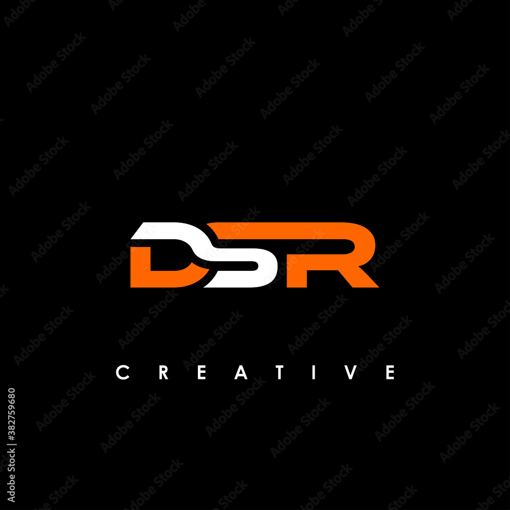 DSR Letter Initial Logo Design Template Vector Illustration DSR Letter Initial Logo Design Template Vector Illustration