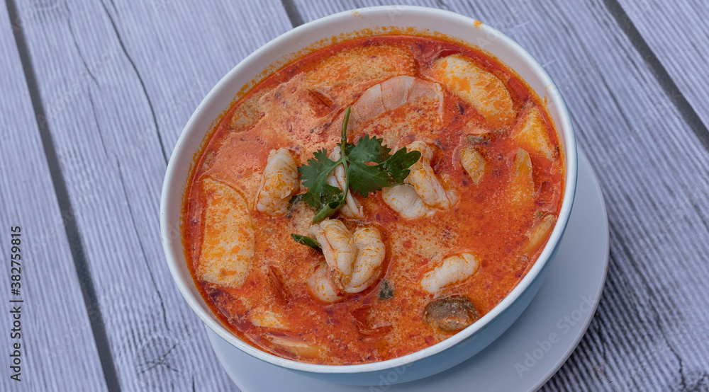 Thai Food Mixes of Fried Rice, noodles and soups Thai Food Mixes of Fried Rice, noodles and soups