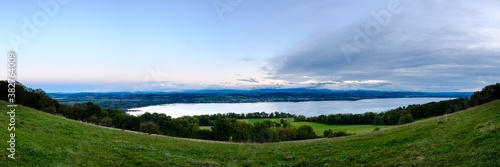 Panoramafoto Murtensee, Schweiz