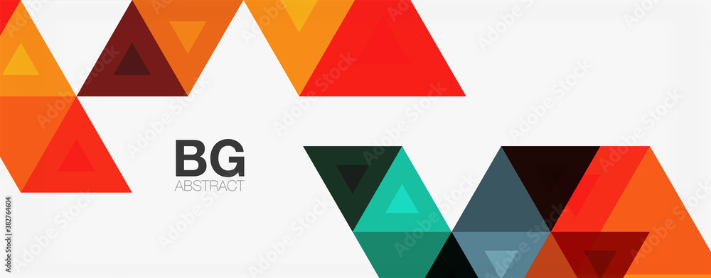 Mosaic triangle pattern abstract background for cover, banner, flyer and poster and other template Mosaic triangle pattern abstract background for cover, banner, flyer and poster and other template