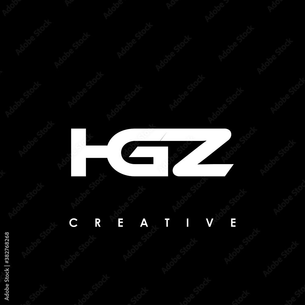 HGZ Letter Initial Logo Design Template Vector Illustration HGZ Letter Initial Logo Design Template Vector Illustration
