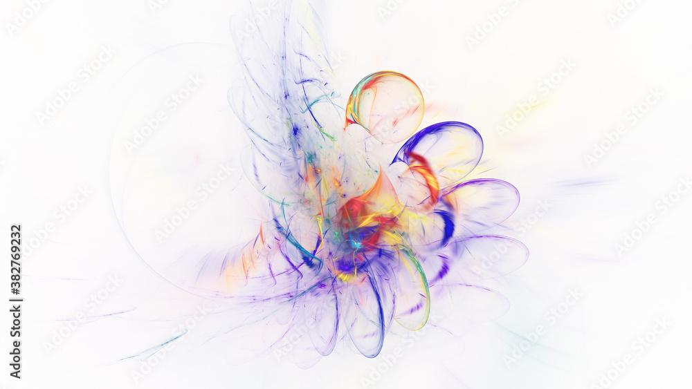 Abstract colorful red and blue fiery shapes. Fantasy light background. Digital fractal art. 3d rendering. Abstract colorful red and blue fiery shapes. Fantasy light background. Digital fractal art. 3d rendering.