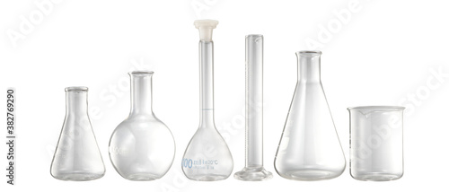 tubes isolated on white