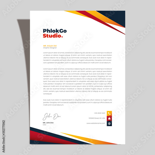 Letterhead Template