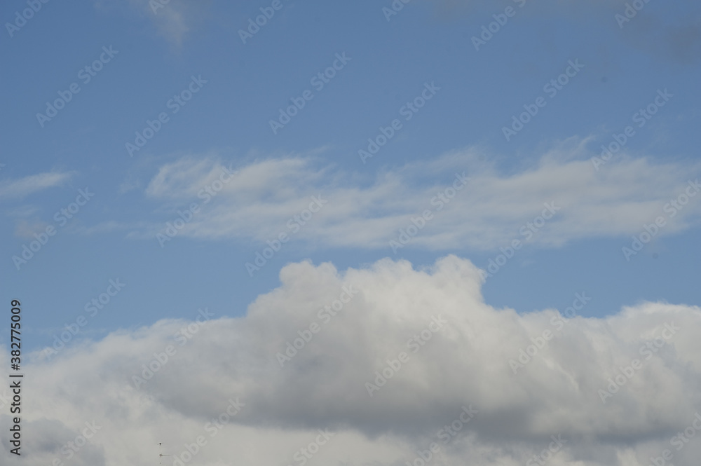 White clouds cumulus floating on blue sky for backgrounds concept White clouds cumulus floating on blue sky for backgrounds concept