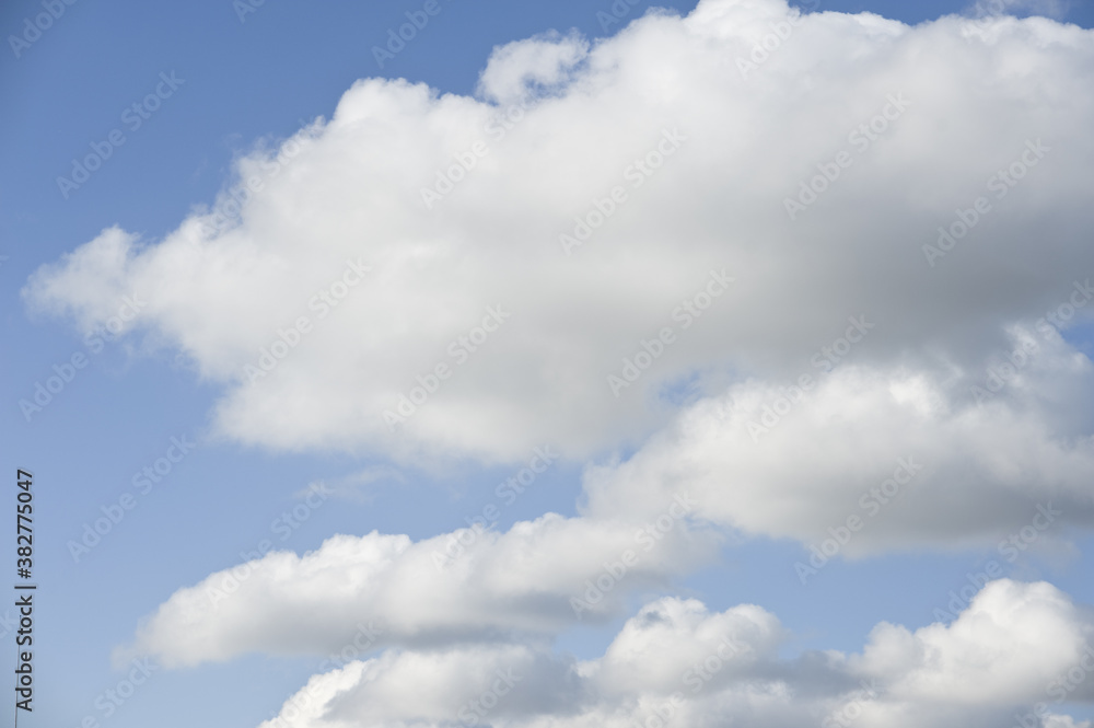 White clouds cumulus floating on blue sky for backgrounds concept White clouds cumulus floating on blue sky for backgrounds concept