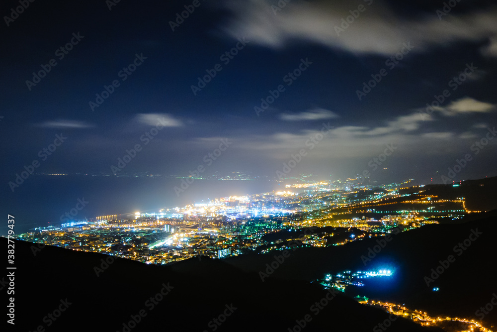 Fototapeta premium Genoa from above