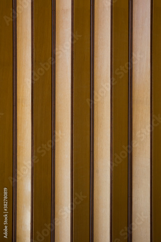 Folding door closeup