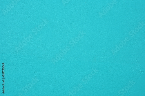 loft turquoise green paint cement or blue cyan concrete wall and top view table with rough surface or empty cool floor for frame interior or vintage decor with texture background and retro wallpaper