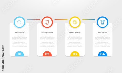Business plan infographics