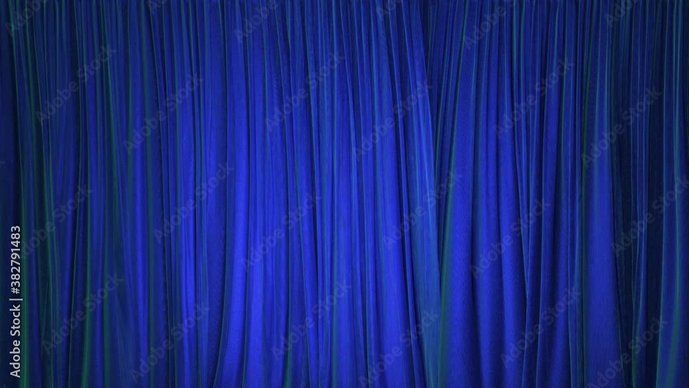 Realistic 1080p 3D animation of the dark blue transparent window