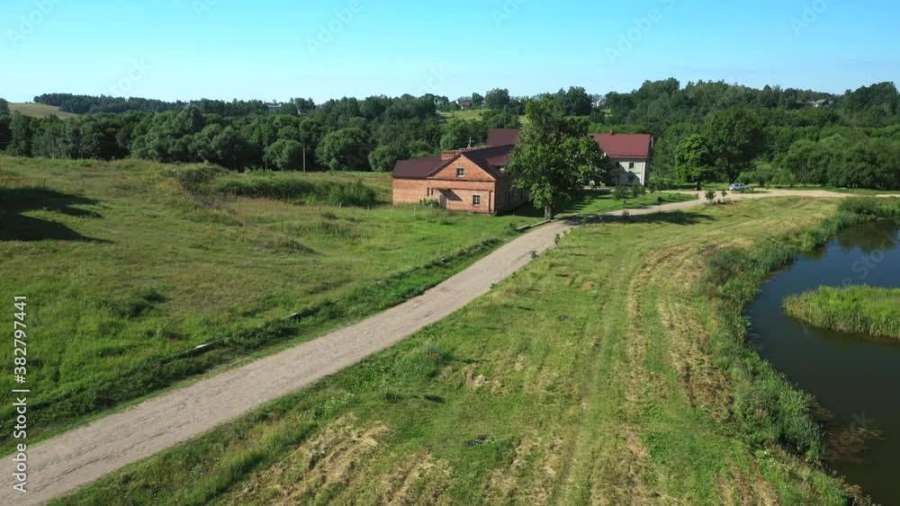 Historic buildings in Priluki town, Belarus. Distillery, Brewery. The Estate of the Chapskies in the Village Priluki
Historic buildings in Priluki town, Belarus. Distillery, Brewery. The Estate of the Chapskies in the Village Priluki