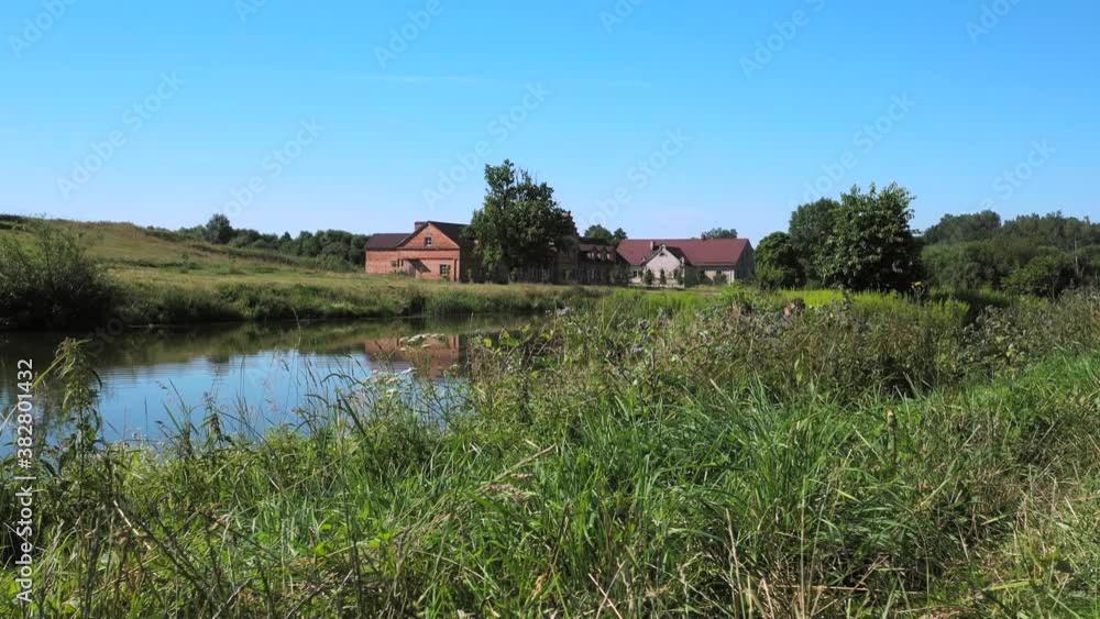 Abandoned house for servants in an old gentry manor in Priluki, Belarus. Historic buildings in Priluki town. Distillery, Brewery.
Abandoned house for servants in an old gentry manor in Priluki, Belarus. Historic buildings in Priluki town. Distillery, Brewery.