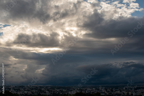 storm clouds timelapse