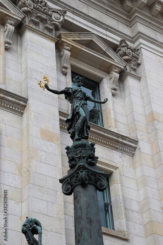 Close up of statue in Berlin