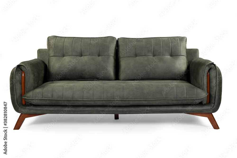 Modern comfortable furniture on white background . front view Modern comfortable furniture on white background . front view