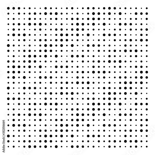Halftone dots  dotted pattern. Pointillist  pointillism vector illustration. Speckles textire