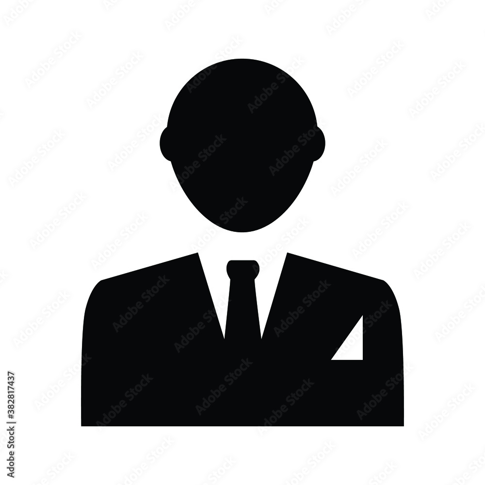 Business man vector icon illustration Business man vector icon illustration