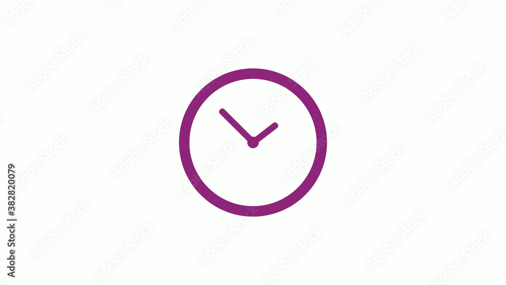 New pink dark circle 12 hours clock isolated without trick,clock icon New pink dark circle 12 hours clock isolated without trick,clock icon