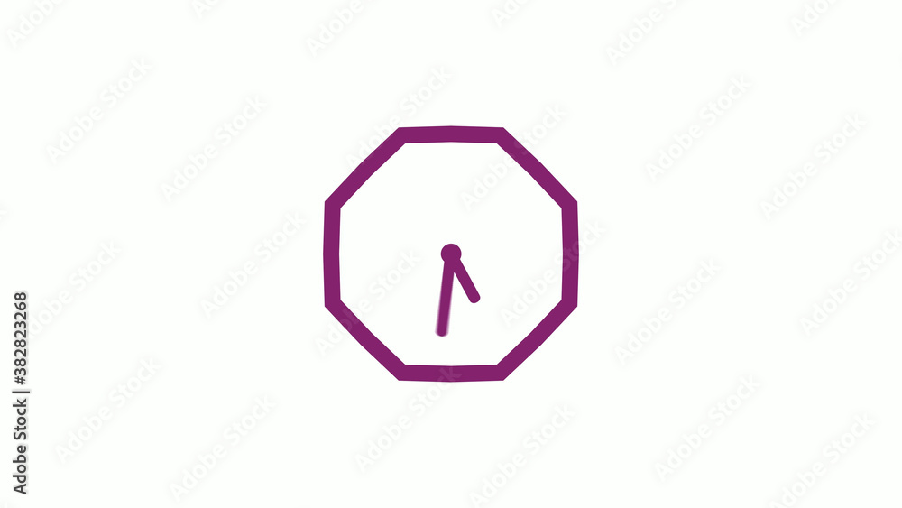 New pink dark counting down clock icon on white background,clock isolated New pink dark counting down clock icon on white background,clock isolated