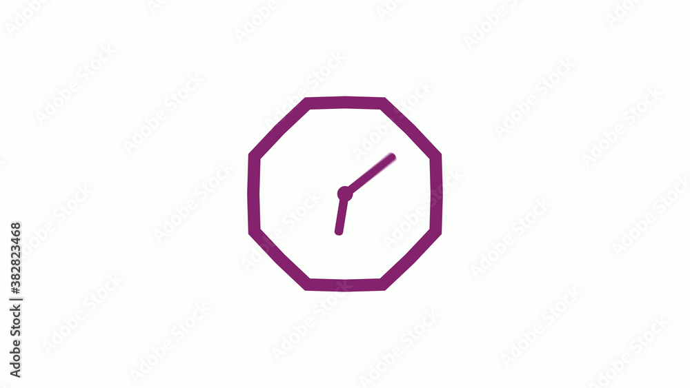 New pink dark counting down clock icon on white background,clock isolated New pink dark counting down clock icon on white background,clock isolated