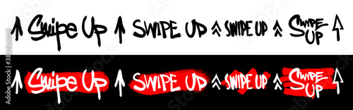 Instagram grafitti pack "Swipe Up"
