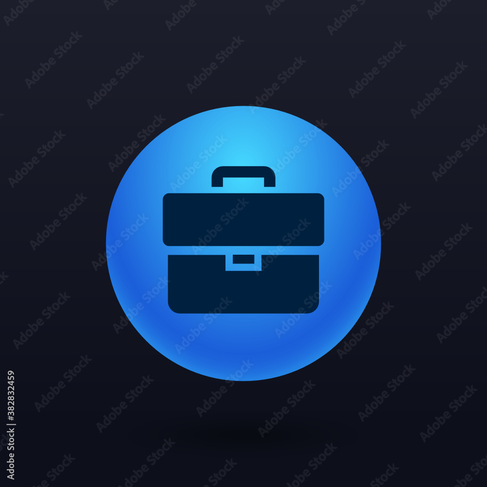 Briefcase - Button Briefcase - Button