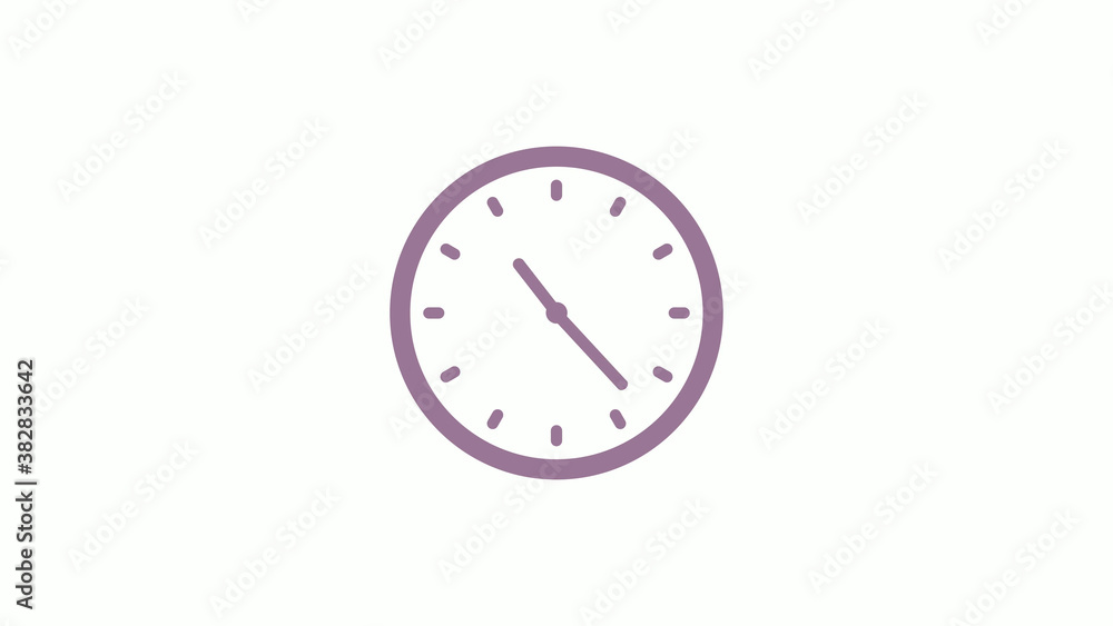 New pink gray circle 12 hours clock icon on white background,clock icon New pink gray circle 12 hours clock icon on white background,clock icon