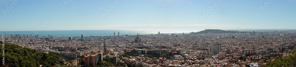 Barcelona from end to end