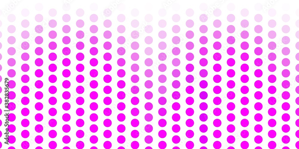 Light pink vector backdrop with dots.