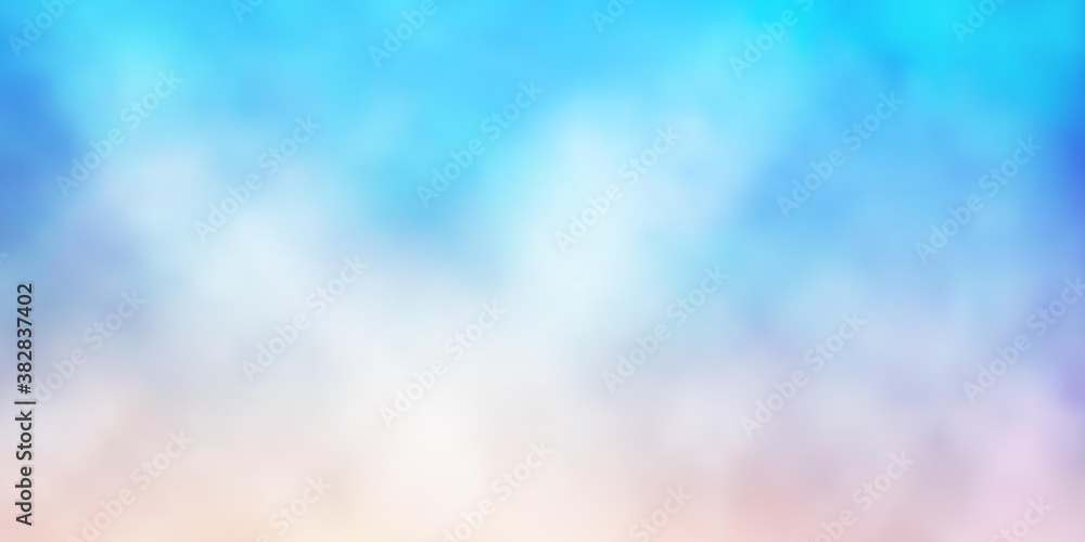 Light Blue, Red vector template with sky, clouds. Abstract illustration with colorful gradient clouds. Template for websites. Light Blue, Red vector template with sky, clouds. Abstract illustration with colorful gradient clouds. Template for websites.