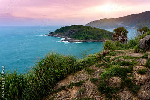 View of Promthep cape, Phuket, Thailand. © pkproject