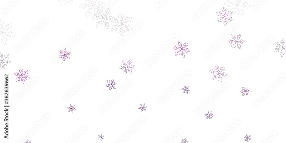 Light pink vector doodle texture with flowers. Light pink vector doodle texture with flowers.