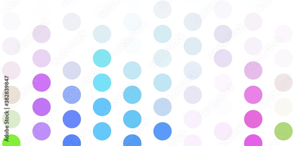 Light blue, red vector backdrop with dots. Light blue, red vector backdrop with dots.