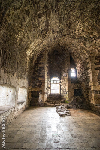 room of and old abandoned castle
