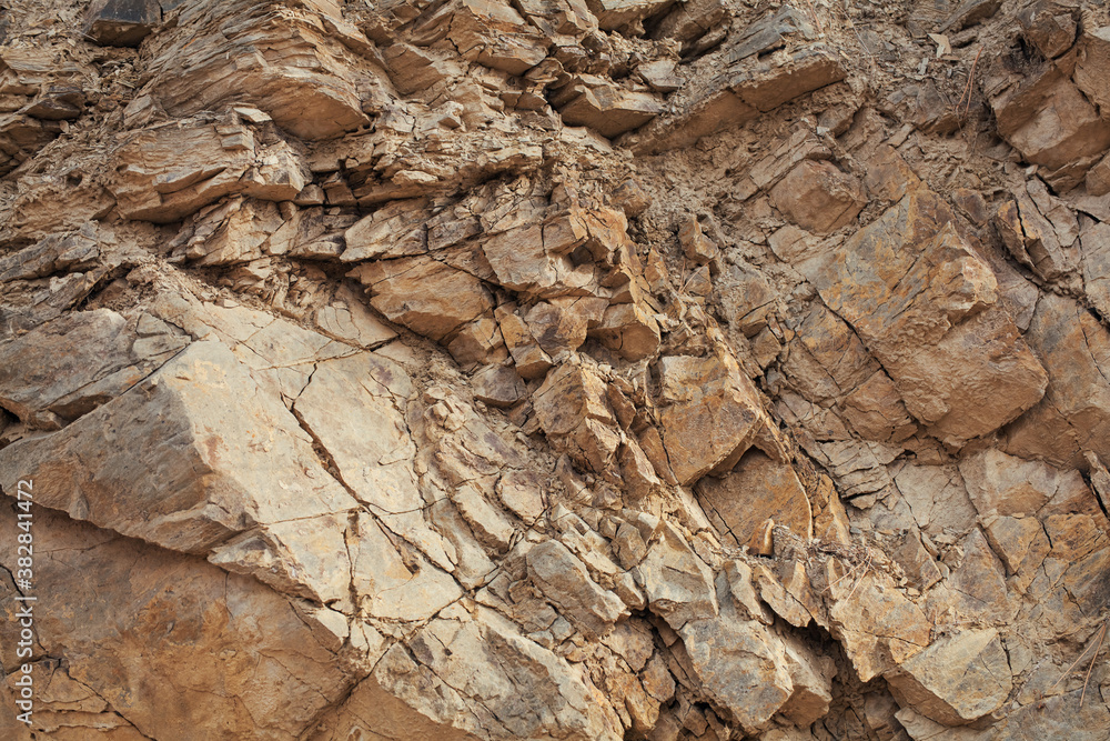 Closeup photo of weathered fine grained Mate-sandstone. Closeup photo of weathered fine grained Mate-sandstone.