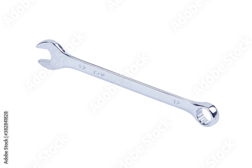 Wrench isolated on white background, hand tool © Андрей Вершинин