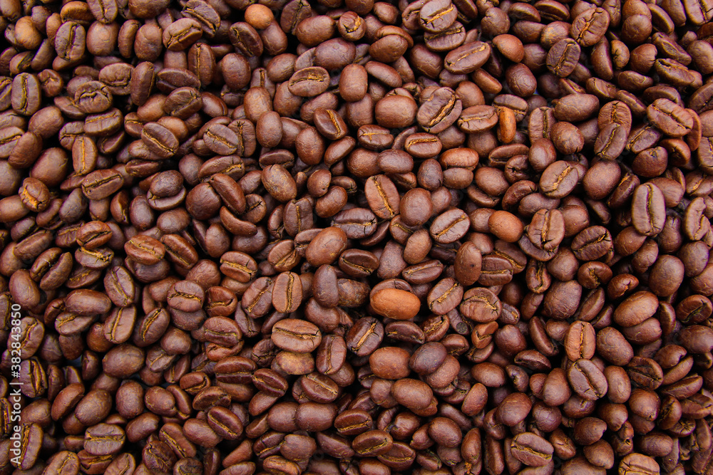 Roasted Coffee Beans background texture. Roasted Coffee Beans background texture.