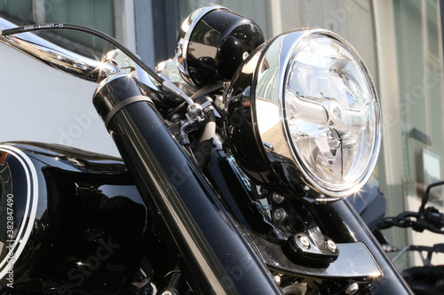 Classic motorcycle head light