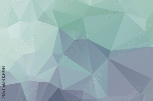 Blue vivid polygonal mosaic background, creative design templates Illustration