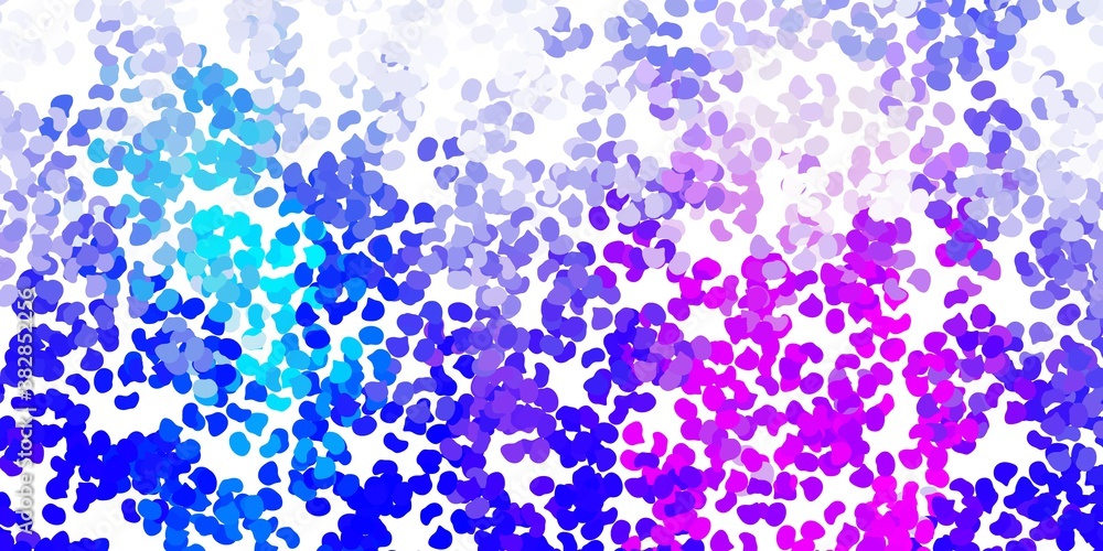 Light pink, blue vector texture with memphis shapes. Light pink, blue vector texture with memphis shapes.