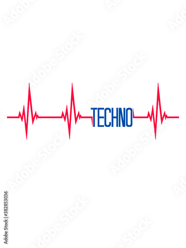 Puls Herzschlag Techno 