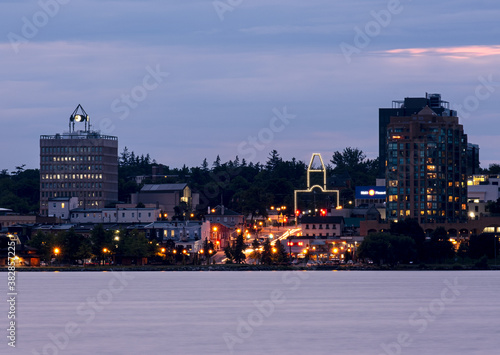 Photography Blue hour city